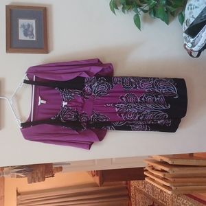 Sundress and matching shrug.